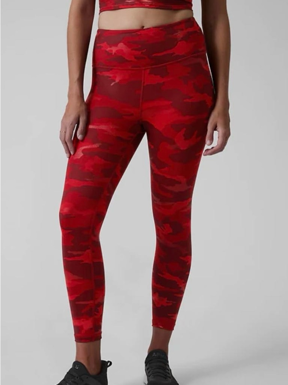 ATHLETA Elation Train Printed 7/8 Tight